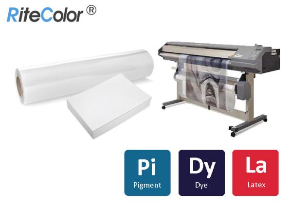 Buy cheap Transparent Inkjet Screen Printing Film For Pigment Dye Ink Printing ISO9001 from wholesalers