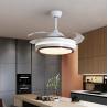 Buy cheap Super Bright 5000K 65W 42 Inch Flush Mount Ceiling Fan With Light retractable from wholesalers