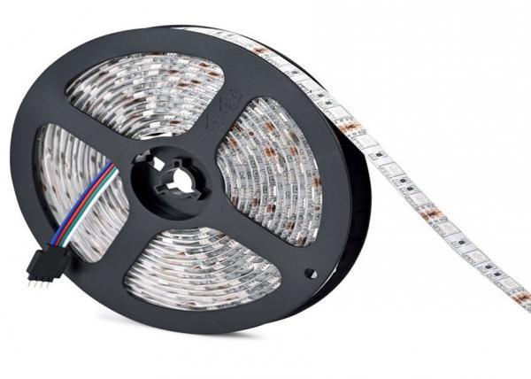 Buy cheap Outdoor Double Side RGB Flexible LED Strip Lights DC 12V / DC 24V Full Color from wholesalers
