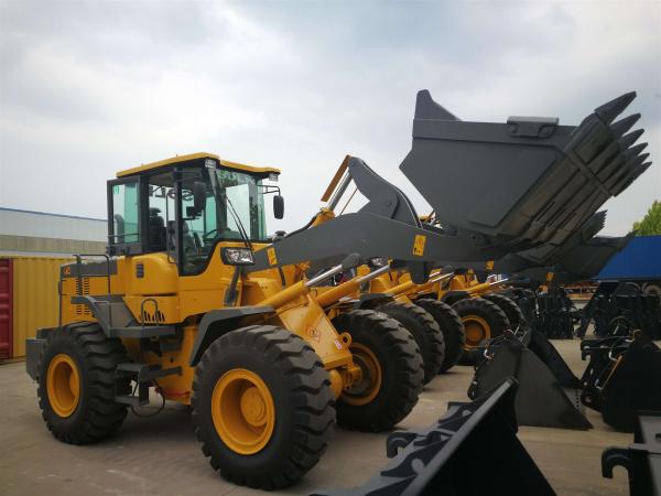 Buy cheap EPA 4 Yanmar Engine Backhoe Wheel Loader Steel Red Color Mini Wheel Skid Steer from wholesalers