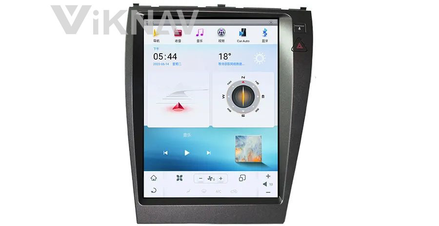 12.1 Inch Android Auto Stereo For Lexus ES 2006-2012 Navigation GPS Multimedia DVD Player Android Wireless Carplay 4G