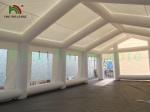 Commercial Durable White Inflatable Event Tent PVC Tarpaulin Or Oxford For Trade