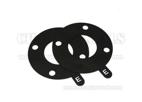 Buy cheap Industrial Rubber Washers Steam Hot Water Vapour Resistance Q Shape Frost Black from wholesalers