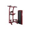 Buy cheap Q235 Steel Assist Dip Chin Machine Red Black Cushion from wholesalers
