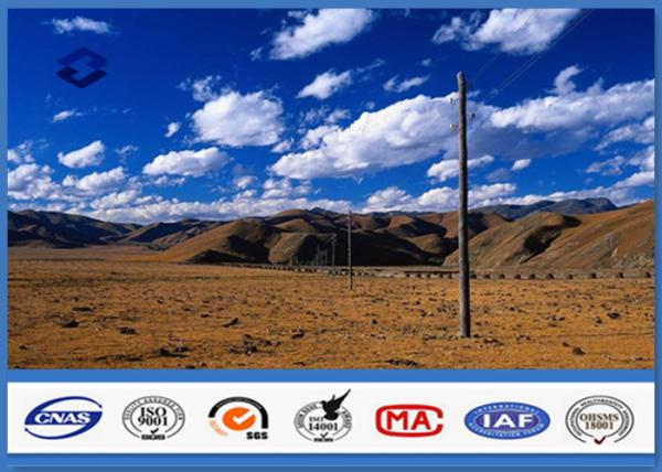 Against Earthquake 8 Grade Electrical Transmission Line Power Distribution Steel