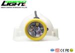 Aluminum Cup 100000lux 6600mAh 1.67W Mining Cap Lights