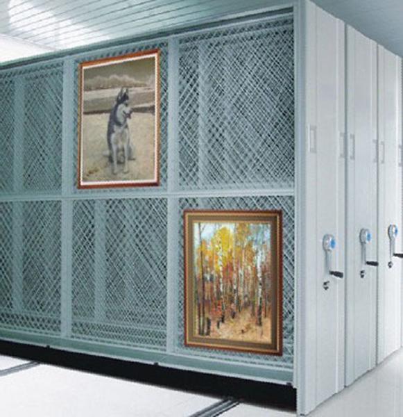 Buy cheap Full Door Compact Mobile Shelving Frame Box Type For Display Collection from wholesalers