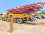 14150*2500*3950 Feeding Height 1400mm Used Concrete Pump Truck Putzmeister 42m