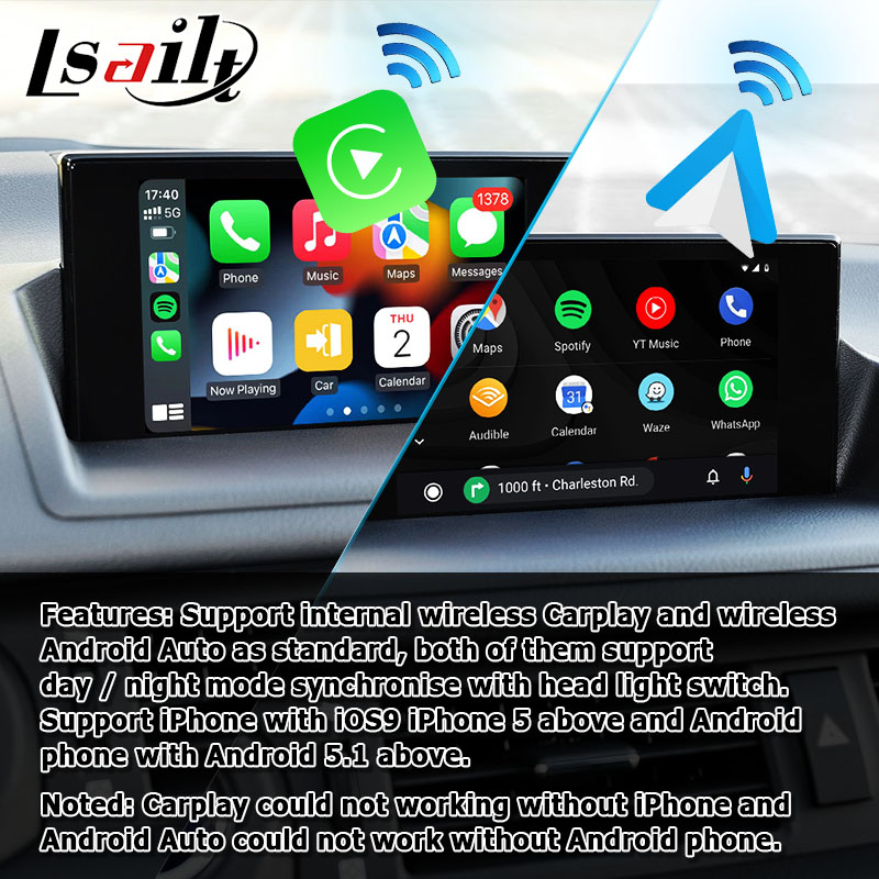 Lexus CT200h CT wireless carplay android auto interface screen mirroring projection