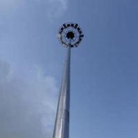 Buy cheap Q235 Q345 High Mast Floodlighting Galvanized Security Light Post product