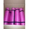 Buy cheap green& pink 8mm thick nbr yoga mat pilates mat with strap from wholesalers
