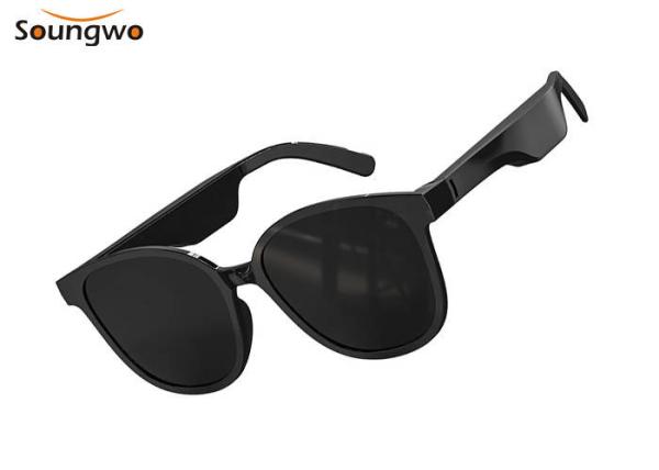 Handsfree smart sunglasses built in double speakers touch control for outside