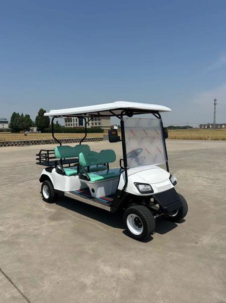 Buy cheap Standard Rechargeable 4 Seater Golf Cart 3.5KW AC Motor Four Wheeler Golf Electric Cart from wholesalers