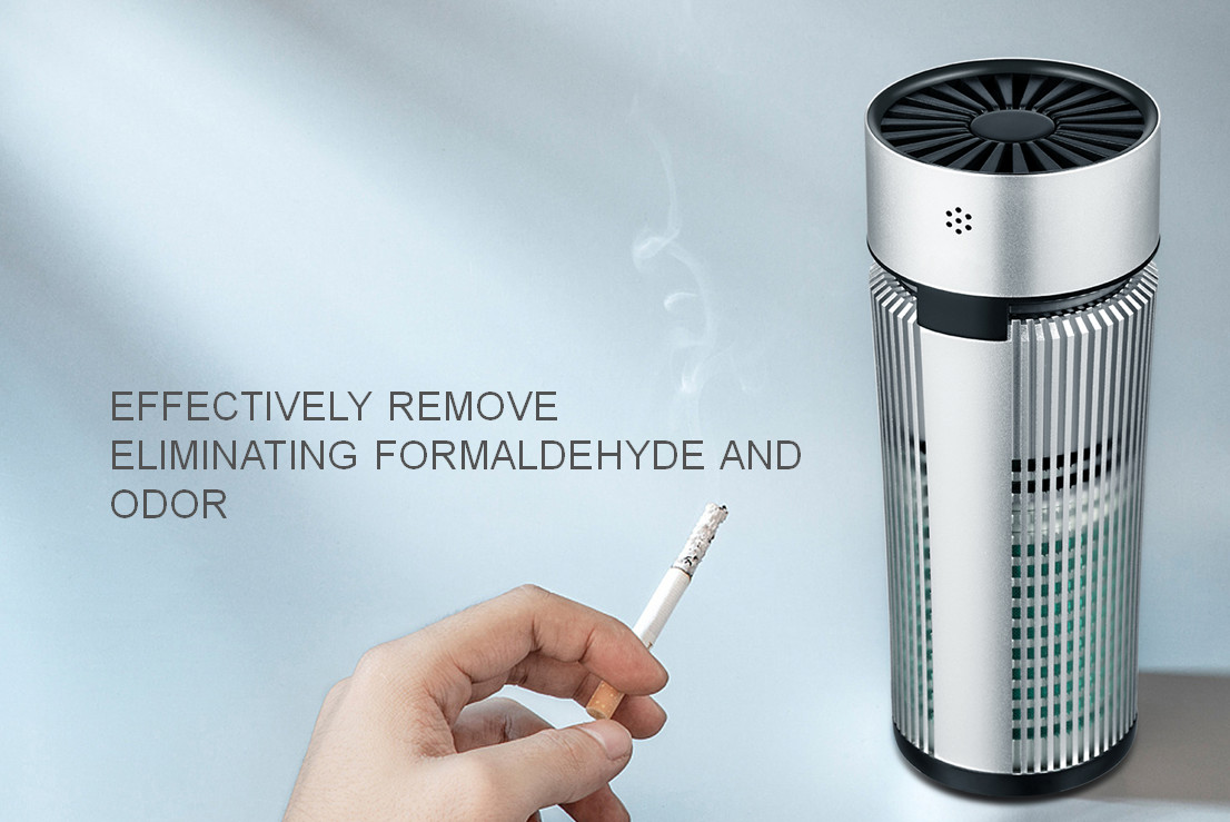 H13 HEPA Filter Home Air Purifier Touch Control Type C USB Power Supply