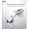 Buy cheap 135 Degree Open Hydraulic Concealed Hinges Kitchen Cabinet Corner Door from wholesalers