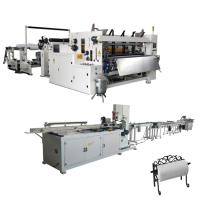 Buy cheap 380V Fully Automatic Toilet Paper Production Line 230m/min product