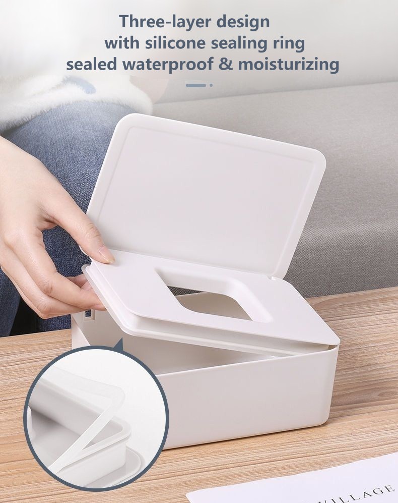 Storage Organizer Box Table Organizer Seal Up Case For Mask Other Home Storage Organization