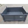 Buy cheap Forklift Q235 Steel Stillage Cage Pallet Storage Bins Corrosion Protection from wholesalers