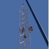 Buy cheap 50m Lattice Tubular Galvanized Steel Tower from wholesalers