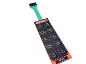 China OEM Customized Design Diy Membrane Switch With Glossy Surface on sale