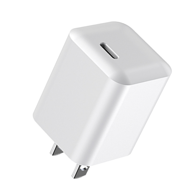 Mini Size Single C Port QC3.0 PD20W Wall Charger Adapter