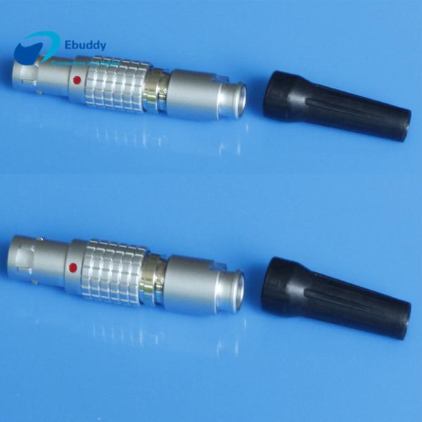 7 pin Lemo compatible Connector FGB 2 Keying 60 degeree male plug for cable