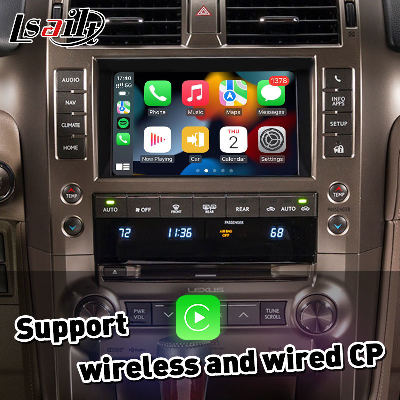 Lsailt Wireless Android Auto Lexus Carplay Interface for 2013-2021 GX 460 GX460