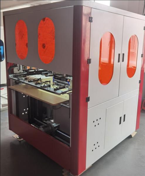 Buy cheap Automatic Cardboard Box Wrapping Machine For Making Package Box Shoes Clothing Food Boxes from wholesalers