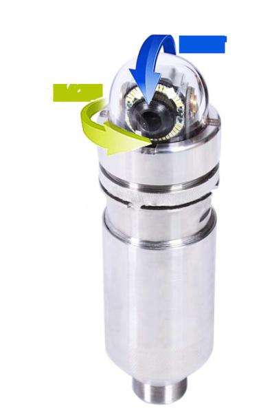 Quality 360 Degree Rotation Pan Tilt Borehole Inspection Camera and Water Well Inspection Camera for sale