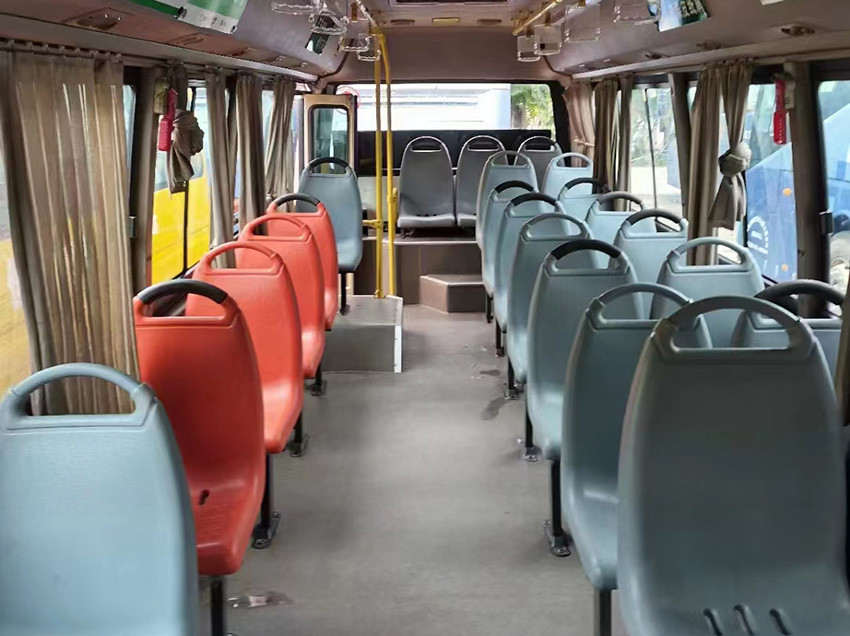 44 Seats 25 Seats Used Coaster Bus 150kw Automatic LHD Electric Bus