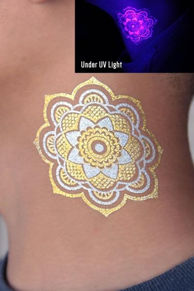 Buy cheap Body art metallic tattoo from wholesalers