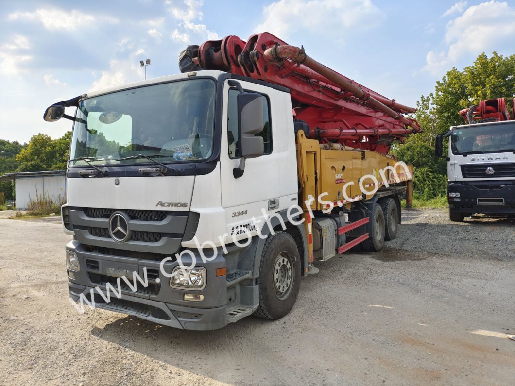 2018 Used Concrete Pump on Mercedes Benz 49m Pump