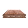 Buy cheap 140mm*25mm Luxury Strengthen Outdoor Terrace Deck Garden Flooring with Aluminum Profiles from wholesalers