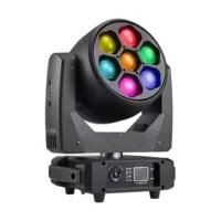 Buy cheap 7X40W RGBW Moving Head LED Wash Stage Lighting 4 in 1 350W 9° - 44° Zoom product