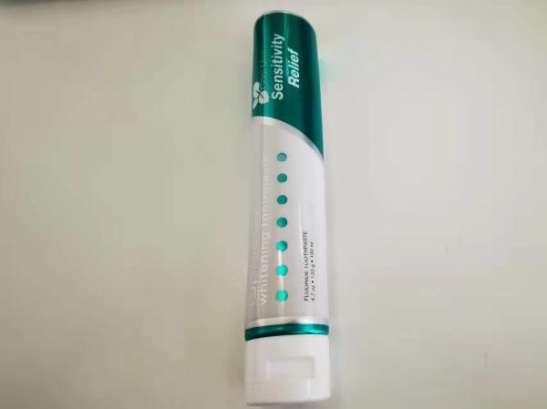 Buy cheap 4.7oz Toothpaste Tube Gloss Coating Round Dia 35x160.3mm Abl from wholesalers