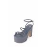 Buy cheap Glazed Leather Womens Wedge Heeled Shoes from wholesalers