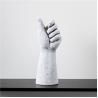 Buy cheap High quality home decoration pieces hand shape art ornament office room interior tabletop decor ceramic home decor from wholesalers