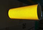 Traffic Barrier Honeycomb Reflective Vinyl Sticker