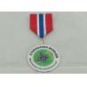 Buy cheap University Custom Medal Awards , Brass Offset Printing Round Medal from wholesalers