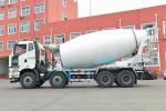 J6P 375HP 8X4 Fully Floating Flat Top Half Displacement 7.86m³ FAW Jiefang