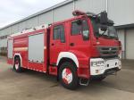 Buy cheap HOWO Double Cabin Forest Fire Truck 266HP With Water Foam 6000L Capacity from wholesalers