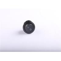 Buy cheap Non - Illuminated Small Black Round Rocker Switch 2500VAC/5s Dielectric Strength product