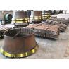 Buy cheap High manganese steel cone crusher mantle with high wear resistance manufacturer from wholesalers