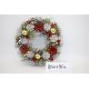 Buy cheap Wholesale Artificial Christmas Door Decoration Supplies Nature Pine Cone Large Christmas Wreath Garland Decor from wholesalers