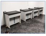 Chemical Laboratory Balance Bench Metal Laboratory Furniture Lab Balance Table