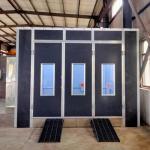 Electric Heating Auto Body Paint Booth 50Hz Car Spraying Oven For High Quality
