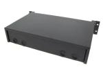 2U 48 Port Fiber Optic Patch Panel Light Fc Simplex Slide Out ODF