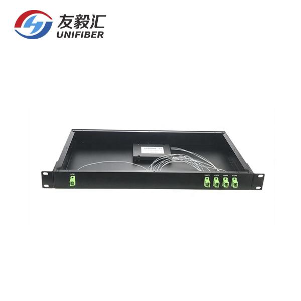 Buy cheap 4 Channel 1610nm CWDM Mux Demux 1RU Rack Mount Multiplexer from wholesalers