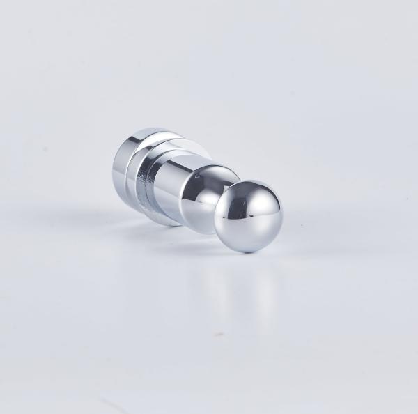 Buy cheap Contemporary Robe Hooks Modern Bathroom Chrome Round Easy Install Brass Holder from wholesalers