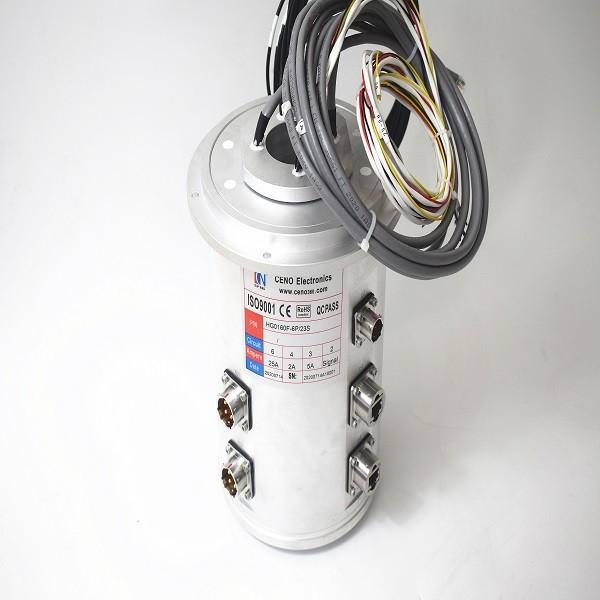 Buy cheap IP65 Through Hole 50mm Rotary Table Waterproof Slip Ring from wholesalers